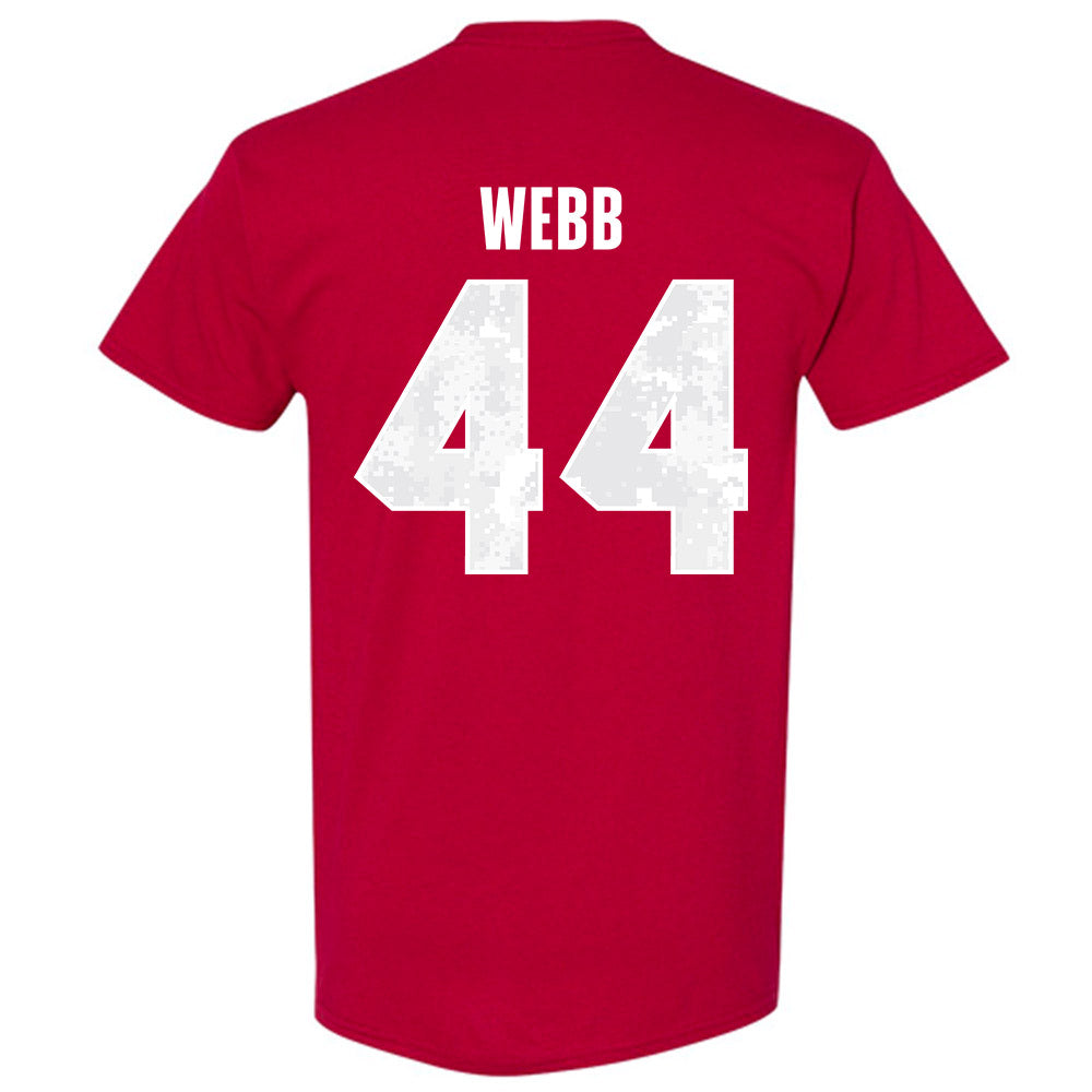 WSU - NCAA Football : Luke Webb - T-Shirt-1