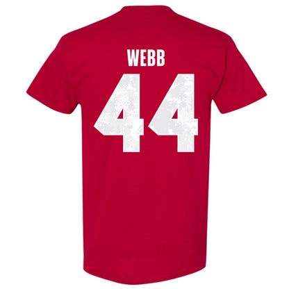 WSU - NCAA Football : Luke Webb - T-Shirt-1