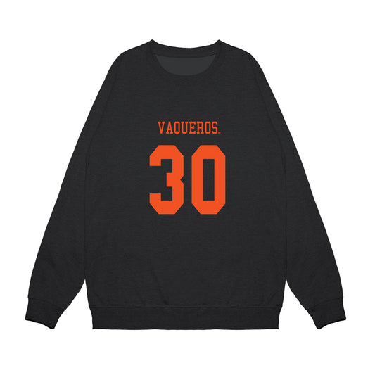 UTRGV - NCAA Football : Tyler Day - Halloween Alternate Shersey Premium Crewneck Sweatshirt-0