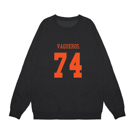 UTRGV - NCAA Football : Grayson Zuma - Halloween Alternate Shersey Premium Crewneck Sweatshirt-0