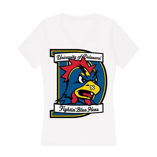 Delaware - NCAA Football : Noah Frazier - Unvaulted Vintage Sports Shersey Women's V-Neck T-Shirt-0