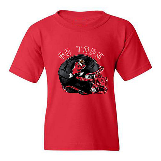 Western Kentucky - NCAA Football : Quincy Burroughs - Wide Receiver Football Helmet Youth T-Shirt-0