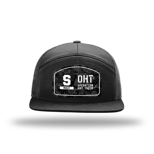 Syracuse - NCAA Football : Maurice Medley - OHT Zero Hundred Camo Trucker Hat-0