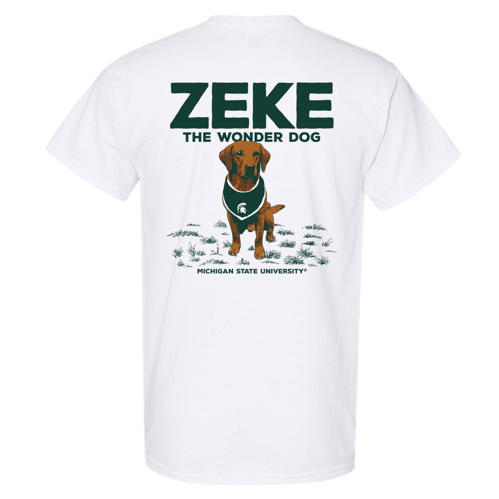 Michigan State - NCAA Football : Zeke The Wonder Dog - T-Shirt