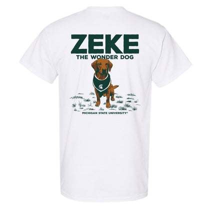 Michigan State - NCAA Football : Zeke The Wonder Dog - T-Shirt