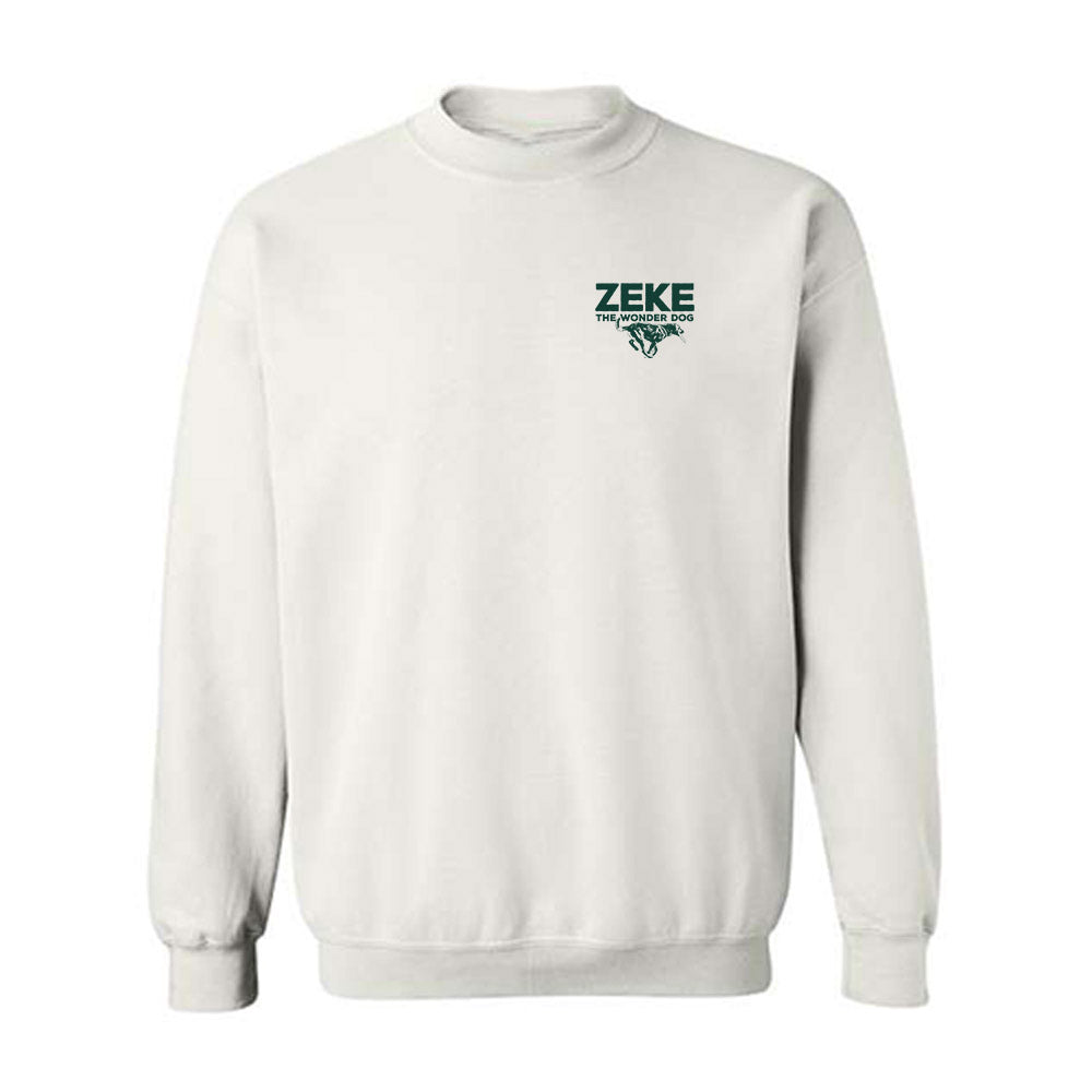 Michigan State - NCAA Football : Zeke The Wonder Dog - Crewneck Sweatshirt