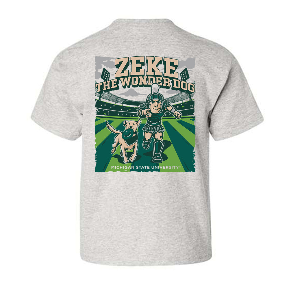 Michigan State - NCAA Football : Zeke The Wonder Dog - Youth T-Shirt