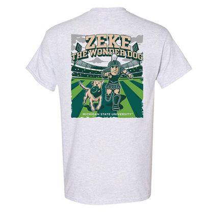 Michigan State - NCAA Football : Zeke The Wonder Dog - T-Shirt
