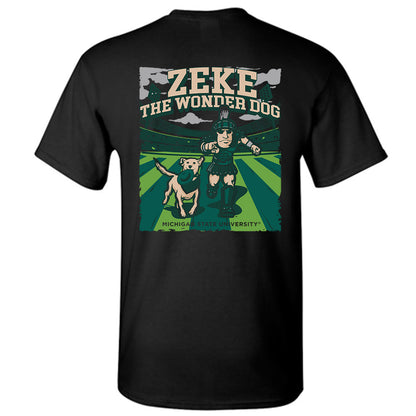 Michigan State - NCAA Football : Zeke The Wonder Dog - T-Shirt
