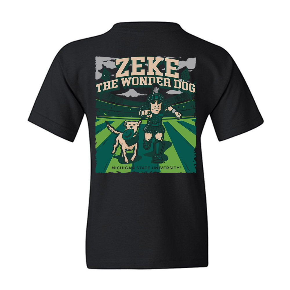 Michigan State - NCAA Football : Zeke The Wonder Dog - Youth T-Shirt