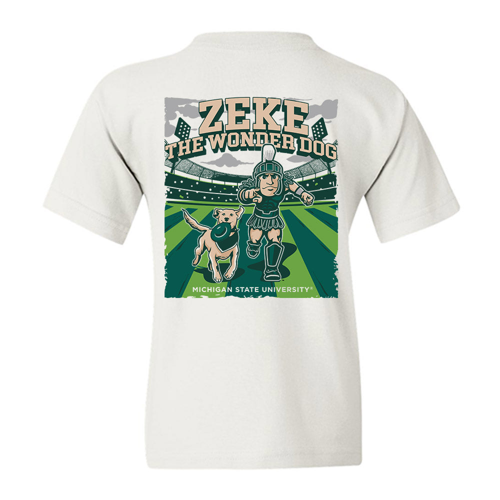Michigan State - NCAA Football : Zeke The Wonder Dog - Youth T-Shirt