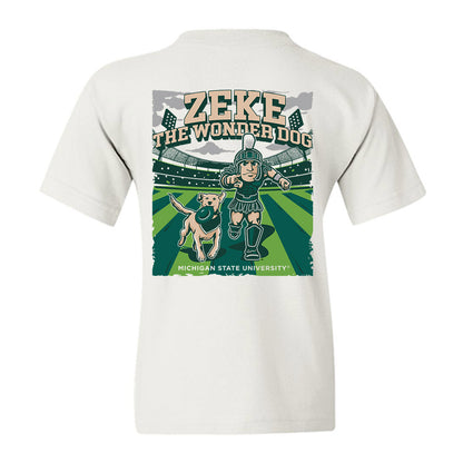 Michigan State - NCAA Football : Zeke The Wonder Dog - Youth T-Shirt