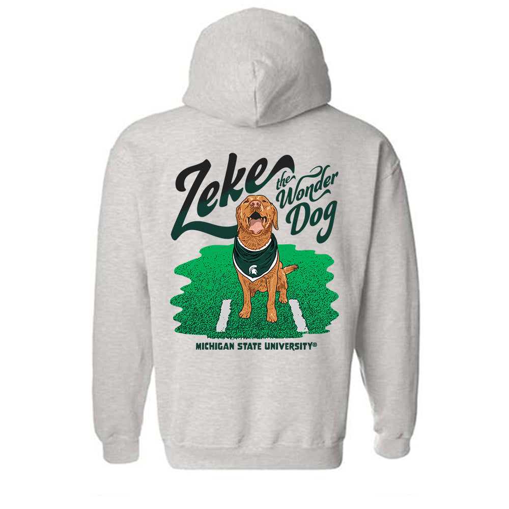 Michigan State - NCAA Football : Zeke The Wonder Dog - Hooded Sweatshirt