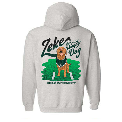 Michigan State - NCAA Football : Zeke The Wonder Dog - Hooded Sweatshirt