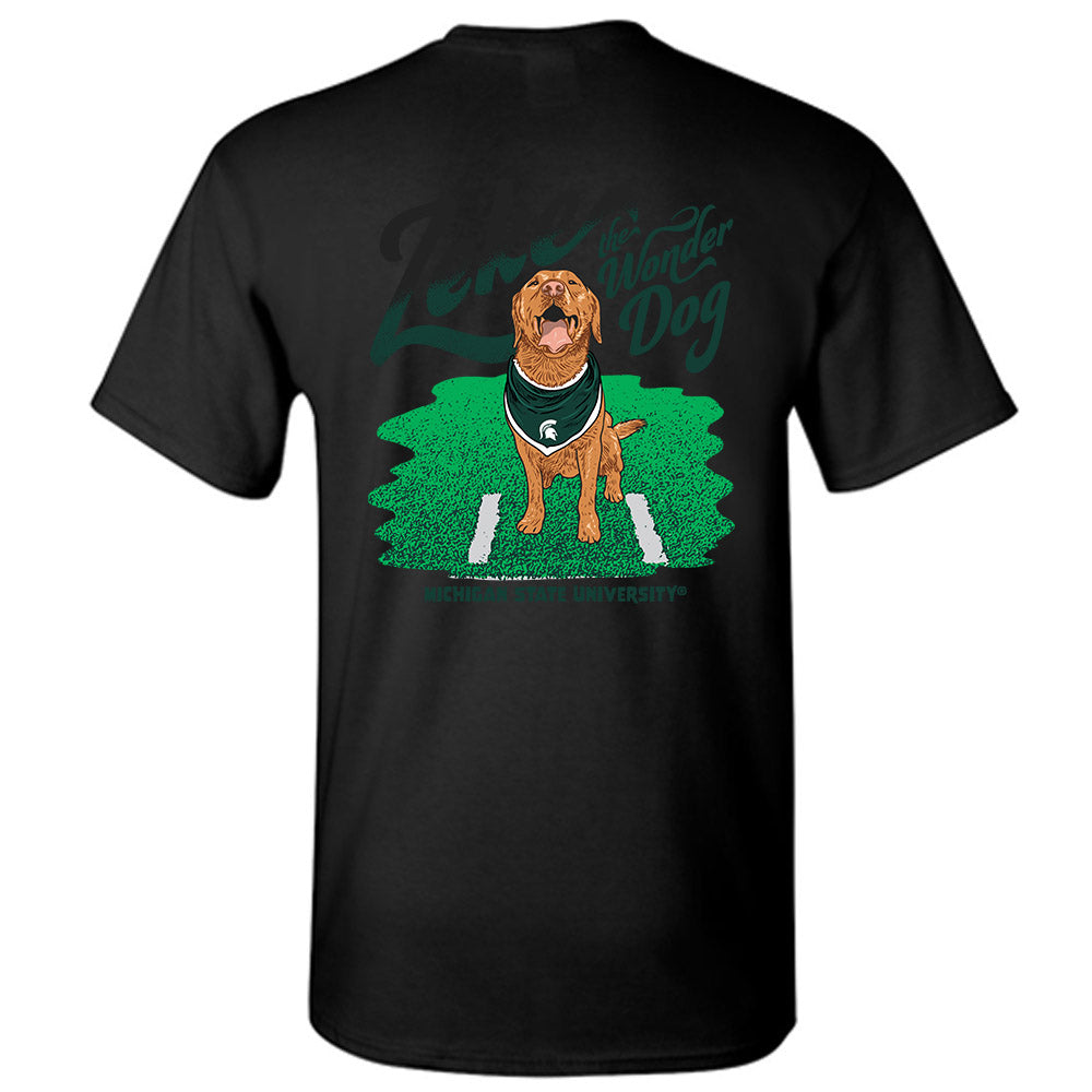 Michigan State - NCAA Football : Zeke The Wonder Dog - T-Shirt