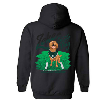 Michigan State - NCAA Football : Zeke The Wonder Dog - Hooded Sweatshirt