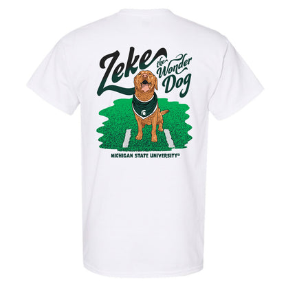 Michigan State - NCAA Football : Zeke The Wonder Dog - T-Shirt
