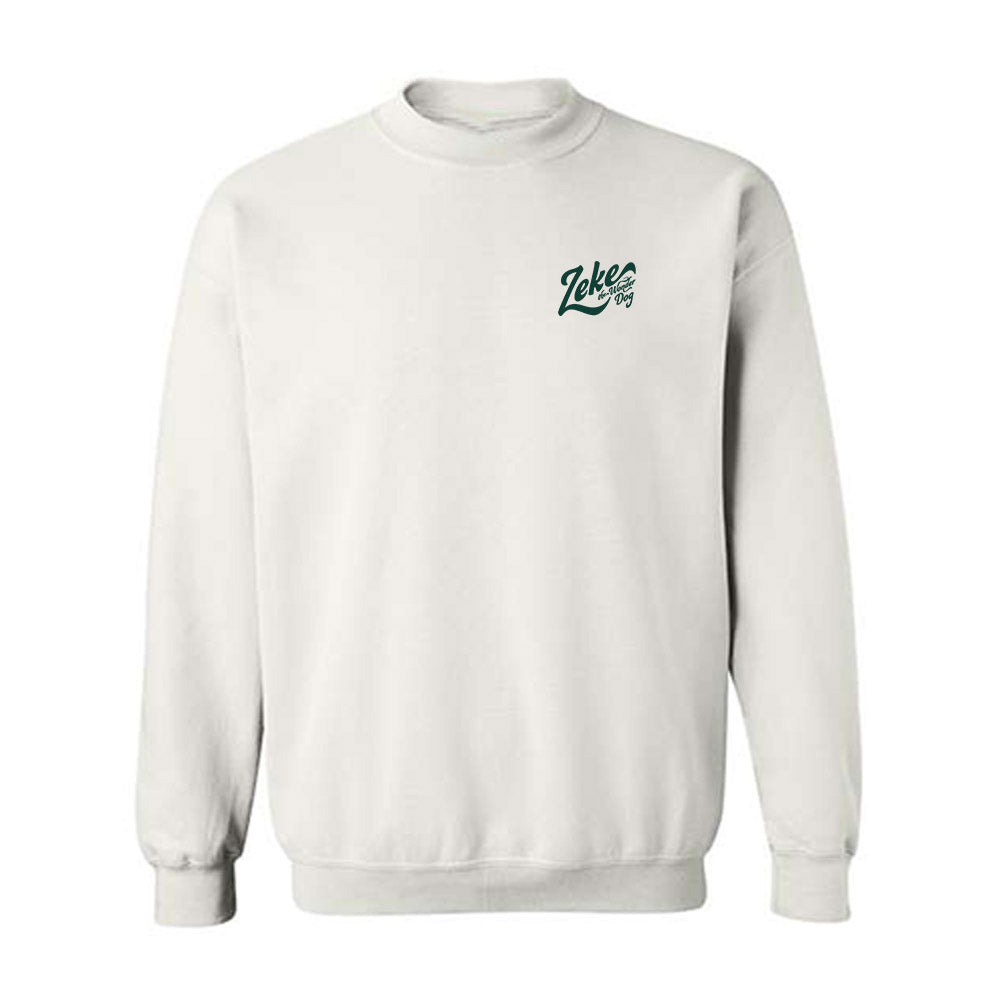 Michigan State - NCAA Football : Zeke The Wonder Dog - Crewneck Sweatshirt