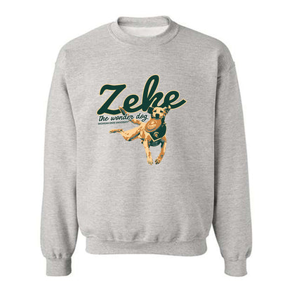 Michigan State - NCAA Football : Zeke The Wonder Dog - Crewneck Sweatshirt