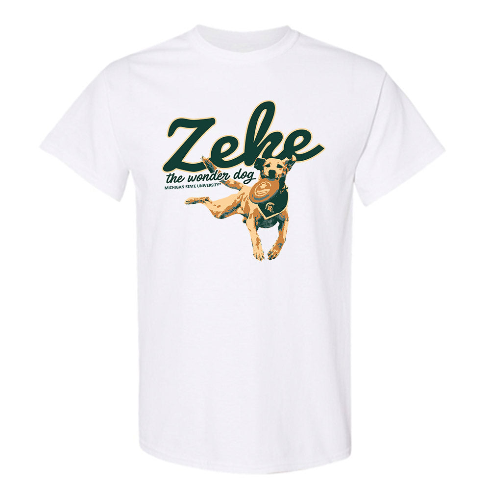 Michigan State - NCAA Football : Zeke The Wonder Dog - T-Shirt