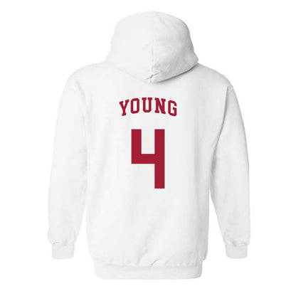 Alabama - NCAA Softball : Jena Young - Sports Shersey Hooded Sweatshirt-1