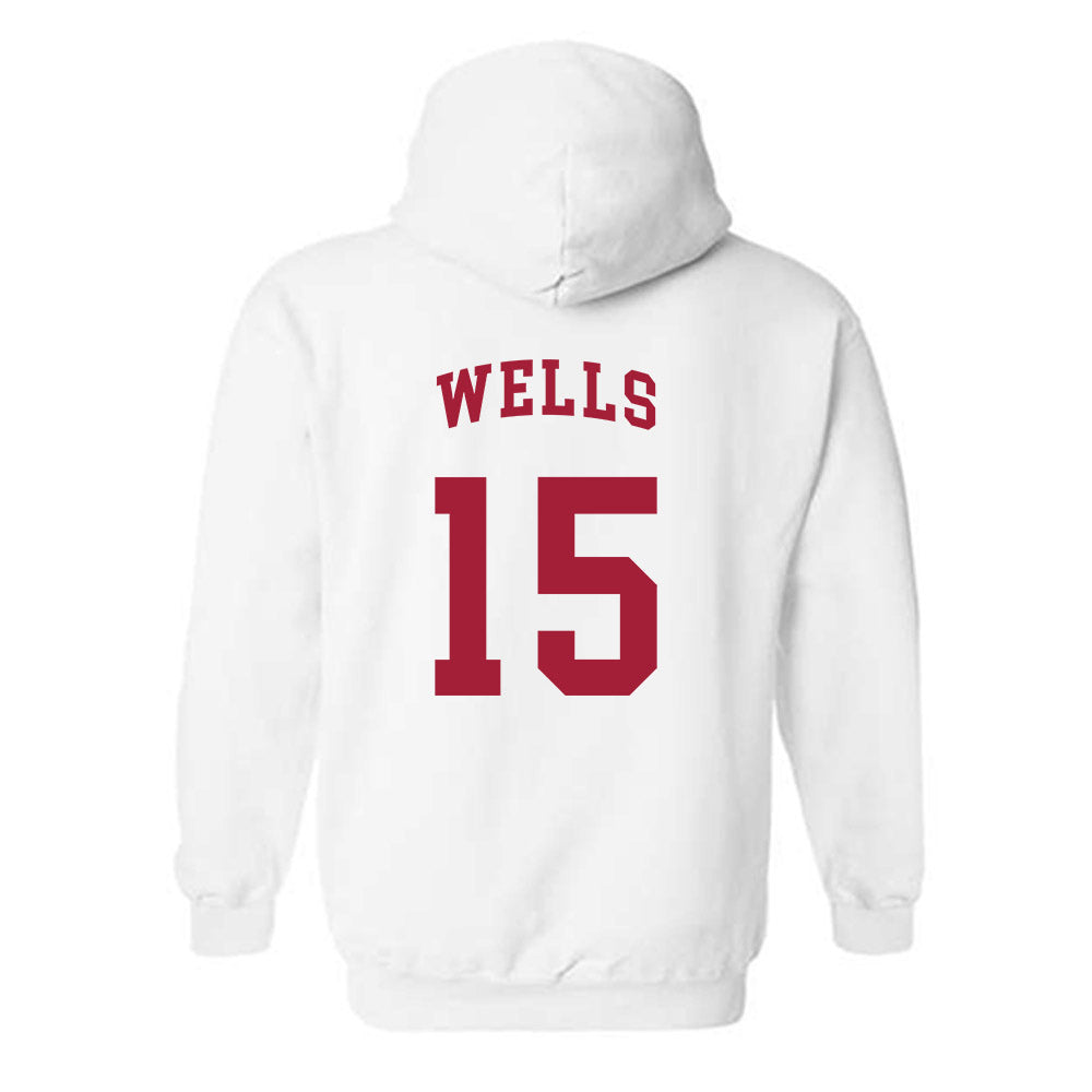 Alabama - NCAA Softball : Brooke Wells - Sports Shersey Hooded Sweatshirt-1