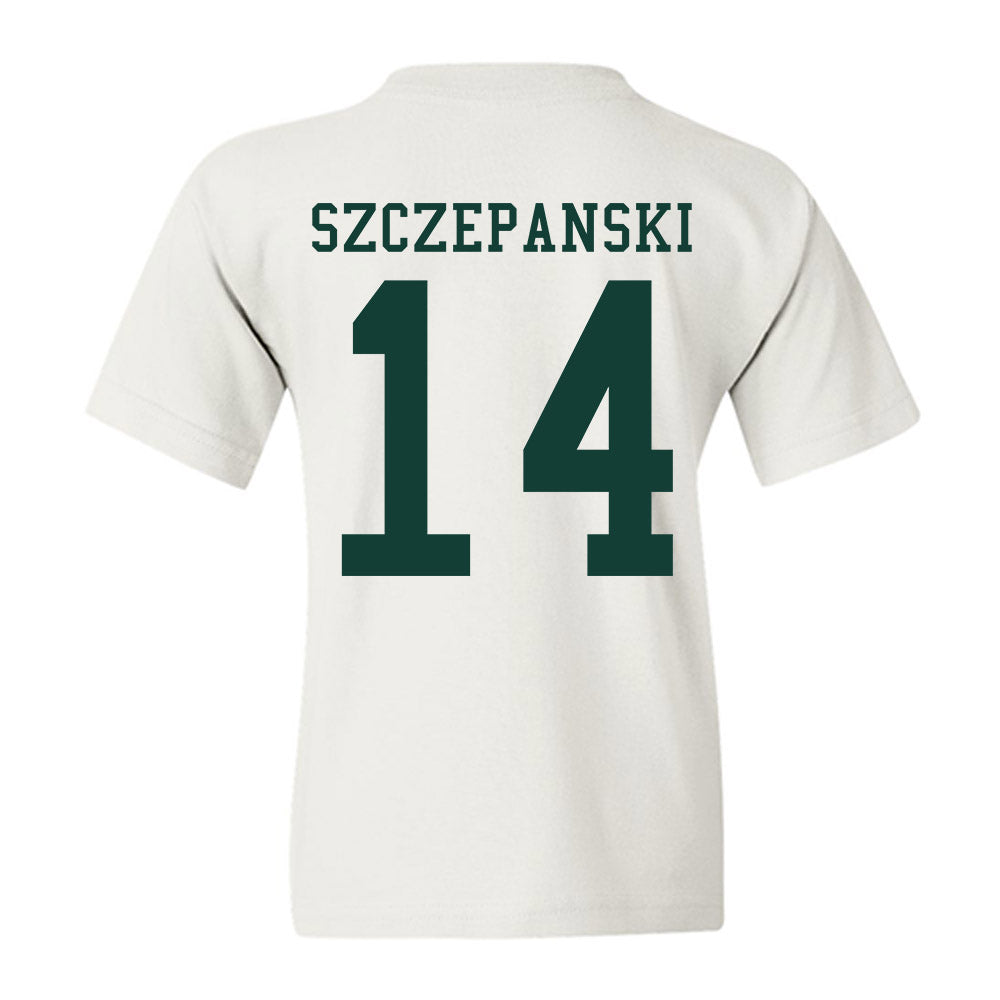 Michigan State - NCAA Baseball : Tommy Szczepanski - Classic Shersey Youth T-Shirt-1