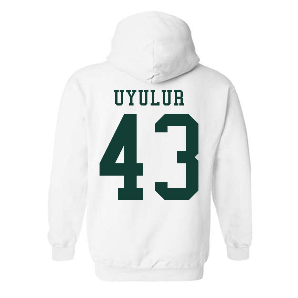 Michigan State - NCAA Baseball : Ozan Uyulur - Classic Shersey Hooded Sweatshirt-1