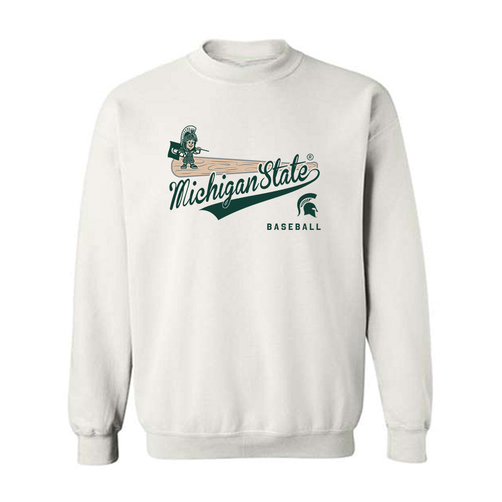 Michigan State - NCAA Baseball : Gunner Aldridge - Classic Shersey Crewneck Sweatshirt-0