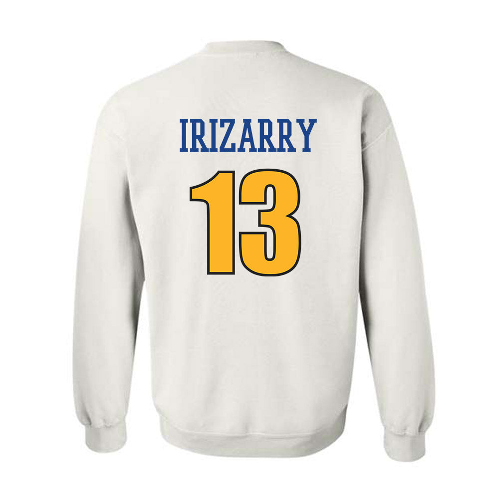 Pittsburgh - NCAA Baseball : Julian Irizarry - Sports Shersey Crewneck Sweatshirt-1
