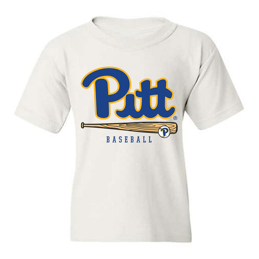 Pittsburgh - NCAA Baseball : Sebastian Pisacreta - Sports Shersey Youth T-Shirt-0