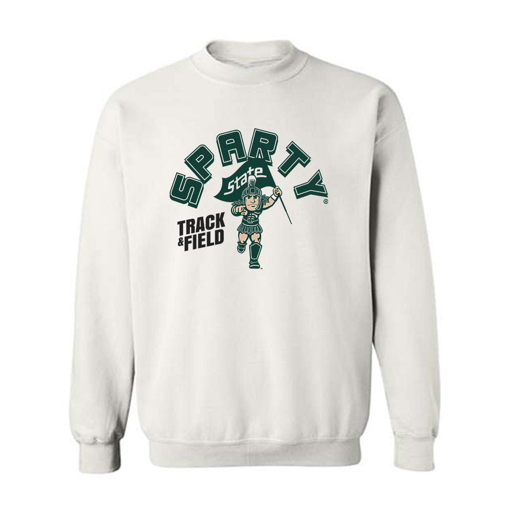 Michigan State - NCAA Women's Track & Field : Maley Roberts - Sports Shersey Crewneck Sweatshirt