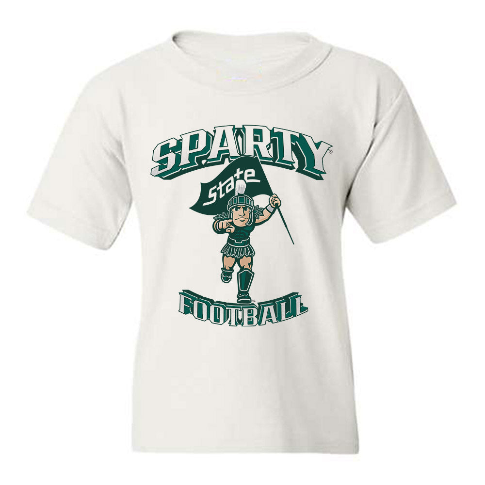Michigan State - NCAA Football : Tarik Ahmetbasic - Youth T-Shirt-0