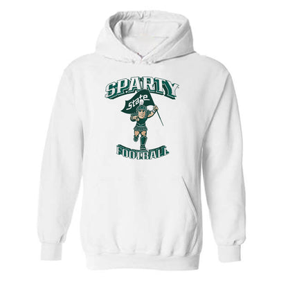 Michigan State - NCAA Football : Jordan Hall - Hooded Sweatshirt-0
