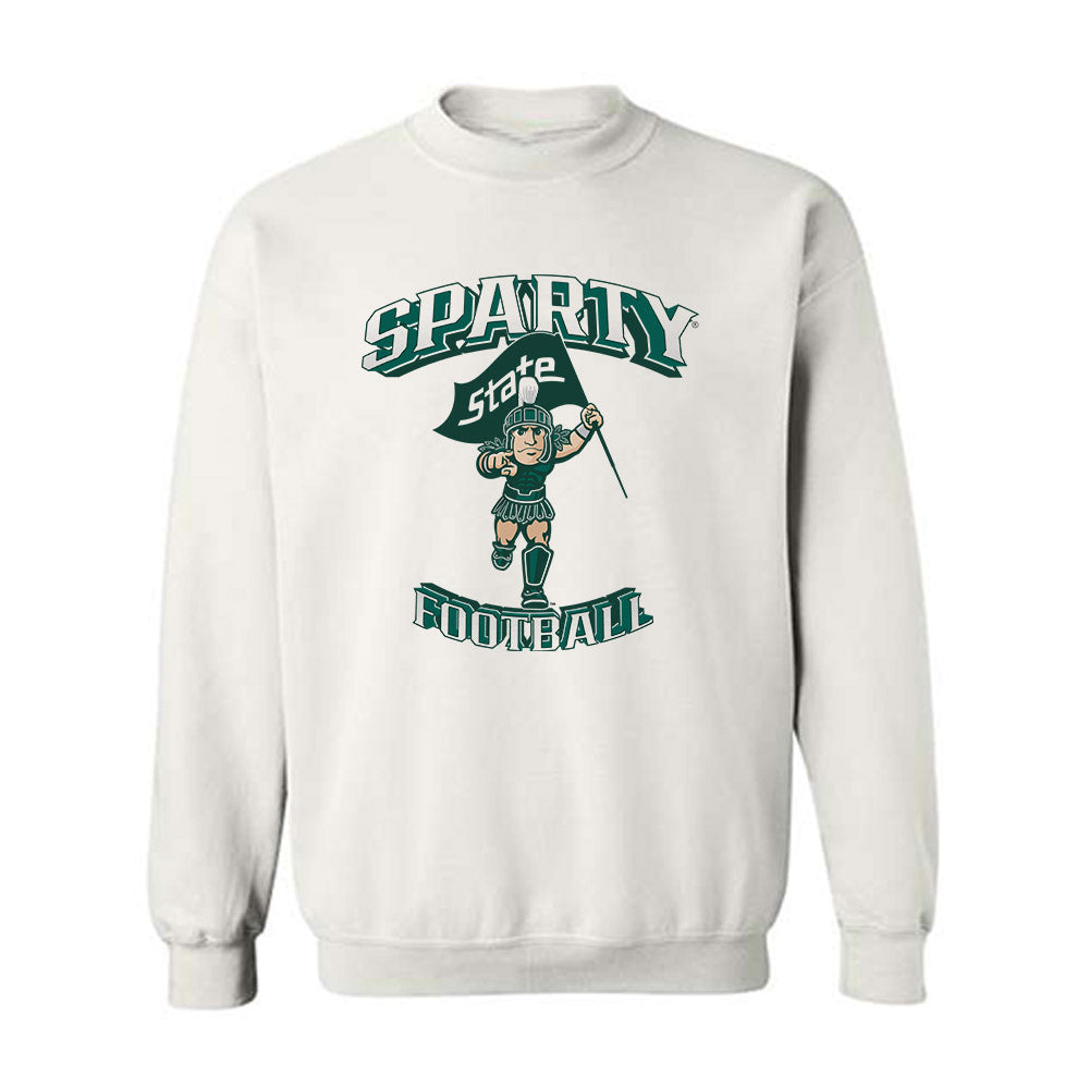 Michigan State - NCAA Football : Charlie Baker - Crewneck Sweatshirt-0