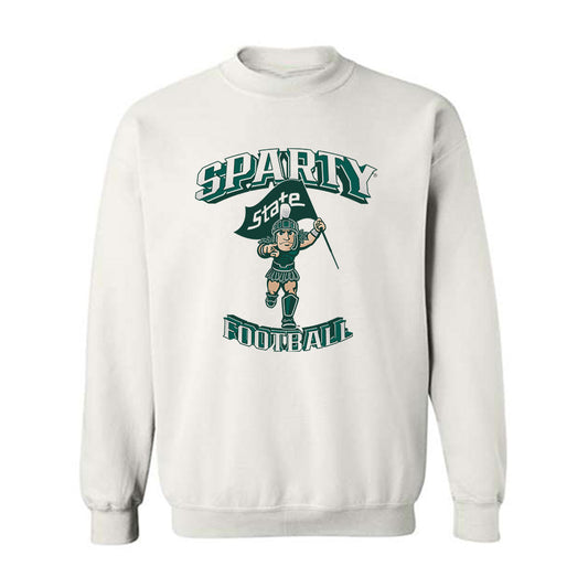 Michigan State - NCAA Football : Charlie Baker - Crewneck Sweatshirt-0