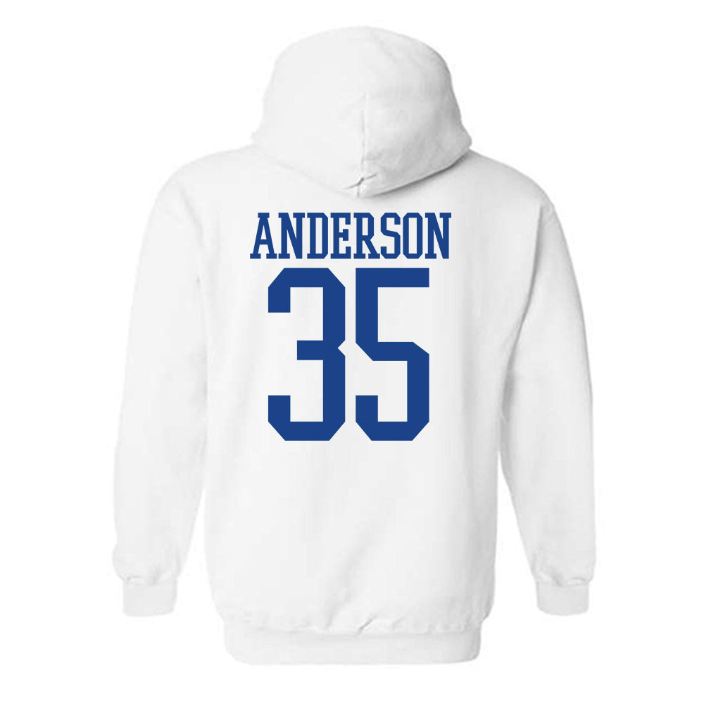 Pittsburgh - NCAA Football : JuJu Anderson - Classic Shersey Hooded Sweatshirt-1