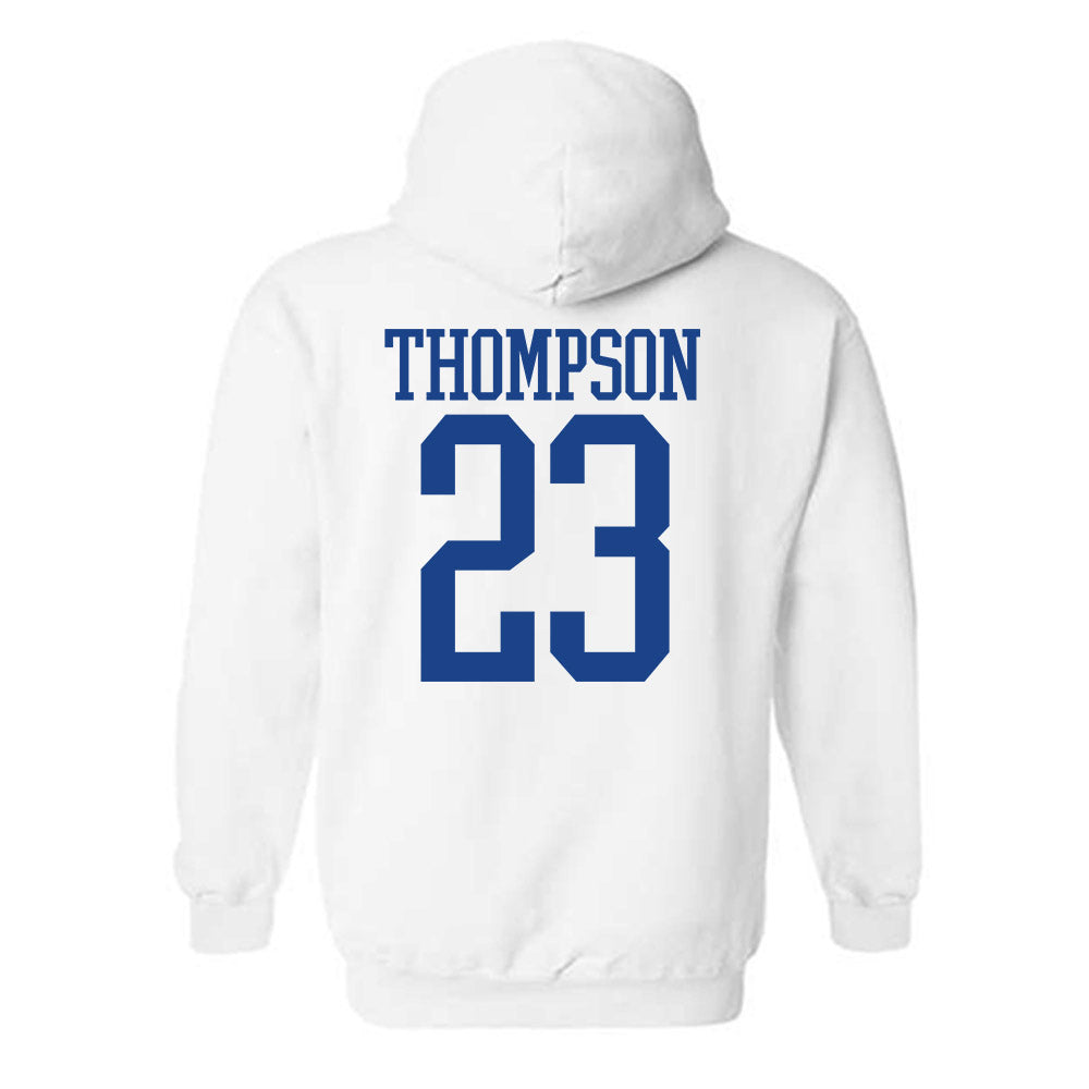 Pittsburgh - NCAA Football : Kanye Thompson - Classic Shersey Hooded Sweatshirt-1