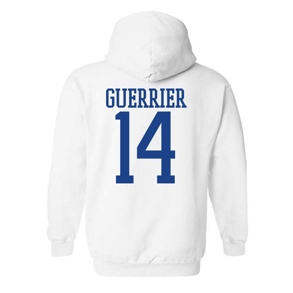 Pittsburgh - NCAA Football : Joshua Guerrier - Classic Shersey Hooded Sweatshirt-1
