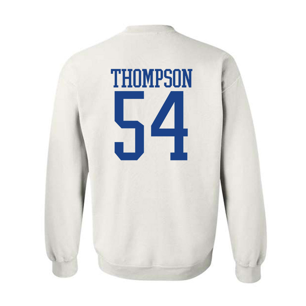 Pittsburgh - NCAA Football : Justin Thompson - Classic Shersey Crewneck Sweatshirt-1