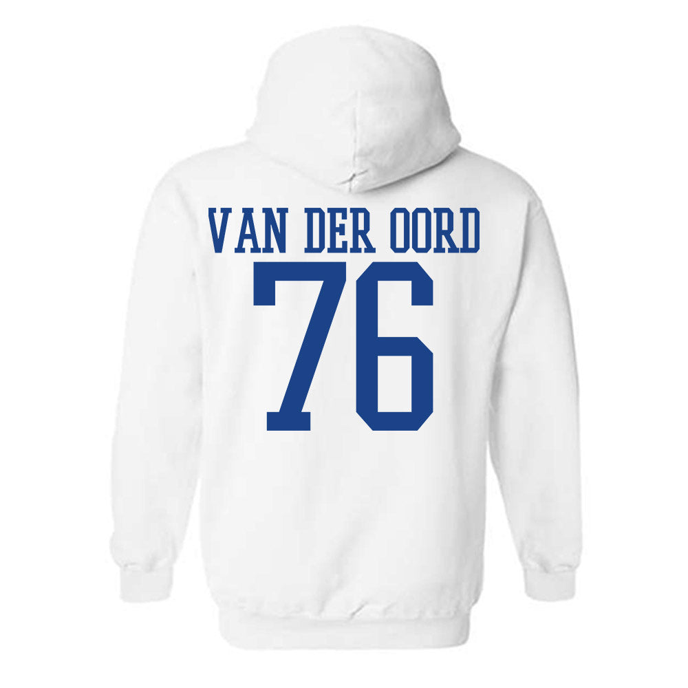 Pittsburgh - NCAA Football : Michael Van der Oord - Classic Shersey Hooded Sweatshirt-1