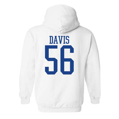 Pittsburgh - NCAA Football : Keylen Davis - Classic Shersey Hooded Sweatshirt-1