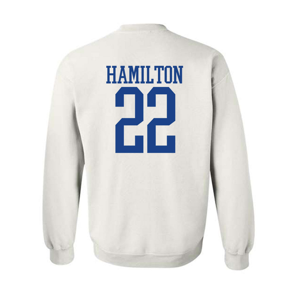 Pittsburgh - NCAA Football : Bryan Hamilton - Classic Shersey Crewneck Sweatshirt-1