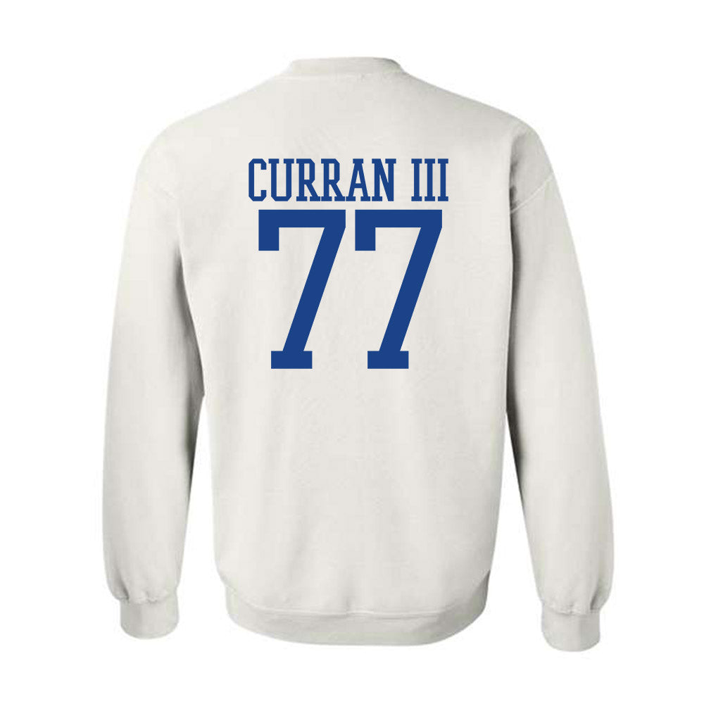 Pittsburgh - NCAA Football : John Curran III - Classic Shersey Crewneck Sweatshirt-1