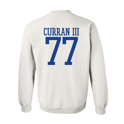 Pittsburgh - NCAA Football : John Curran III - Classic Shersey Crewneck Sweatshirt-1