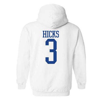 Pittsburgh - NCAA Football : Blue Hicks - Classic Shersey Hooded Sweatshirt-1