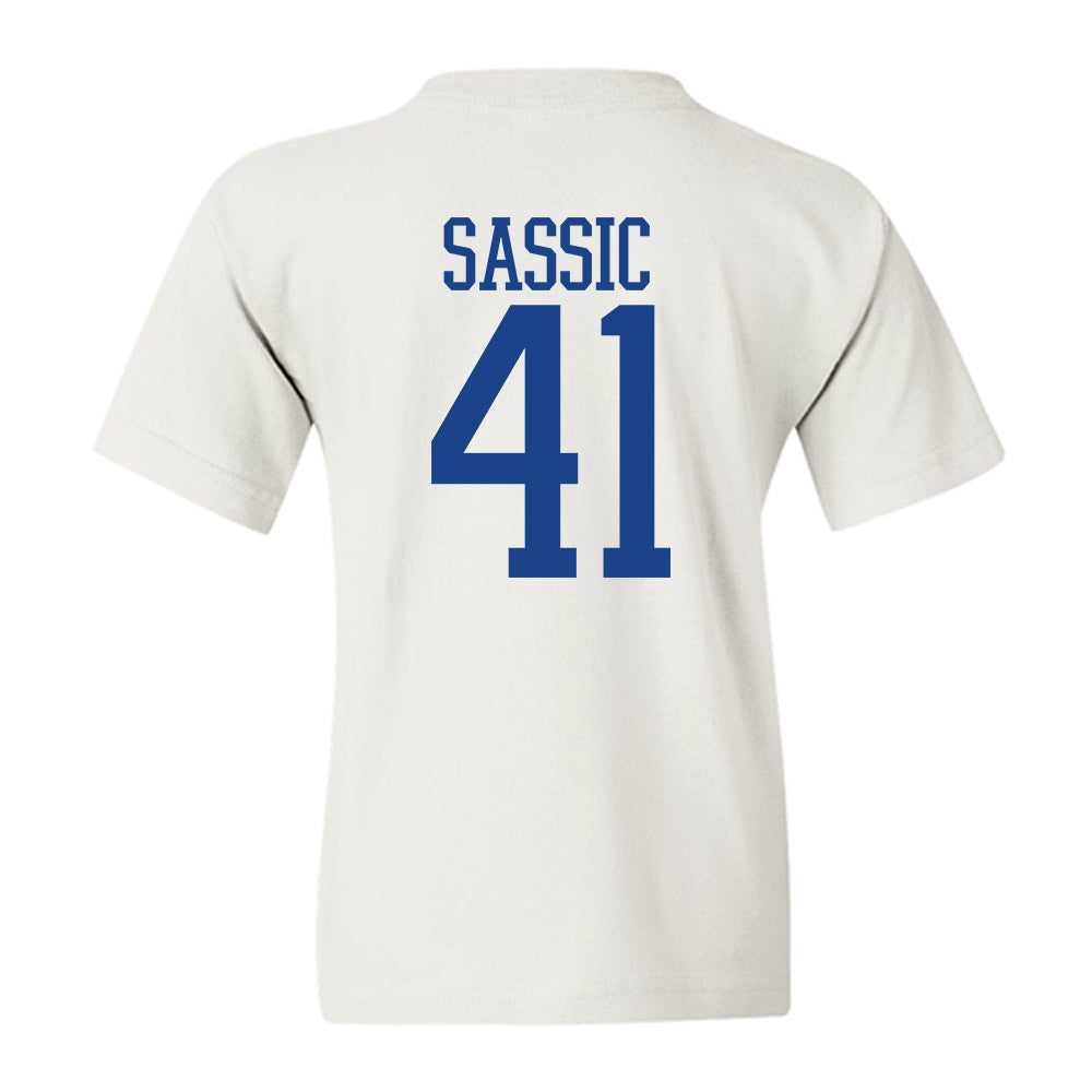 Pittsburgh - NCAA Football : Jake Sassic - Classic Shersey Youth T-Shirt-1