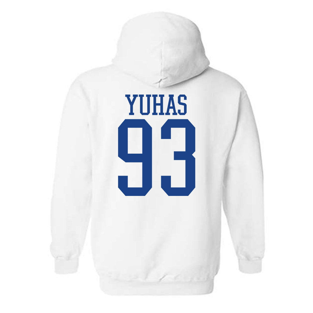 Pittsburgh - NCAA Football : Ty Yuhas - Classic Shersey Hooded Sweatshirt-1