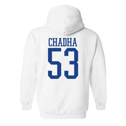 Pittsburgh - NCAA Football : Antonio Chadha - Classic Shersey Hooded Sweatshirt-1