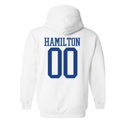 Pittsburgh - NCAA Football : Bryan Hamilton - Classic Shersey Hooded Sweatshirt-1